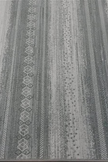modern darab szőnyeg FONT szürke-zöld