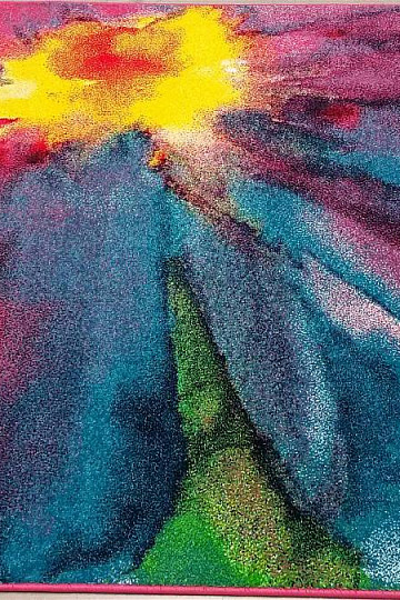 Darab szőnyeg MULTI COLOR virág