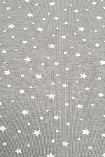 Pamut kötött ZETOILE STARS GREY