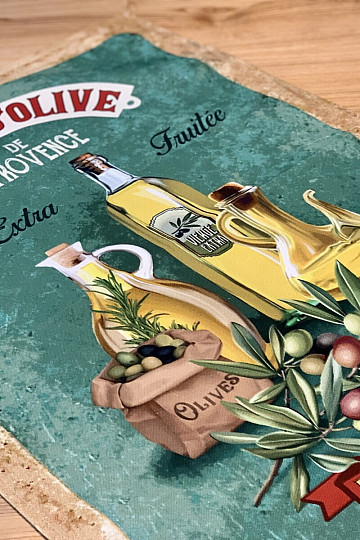 Konyhatörlő retro design OLÍVAOLAJ