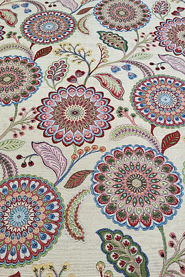 ARCADIA MANDALA FLOWERS gobelinszövet