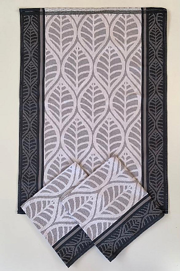 GREY LEAVES konyharuha 3 db