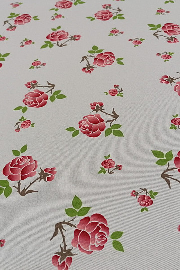 Dekoratív szövet BLACK OUT Roses