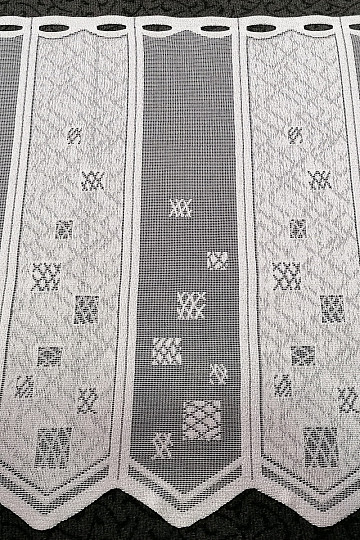 Ólomüveg függöny - jacquard, hímzett 934