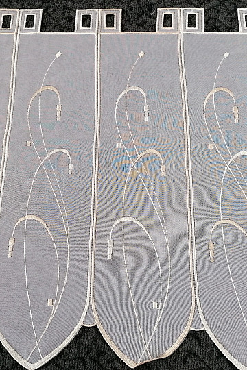 Ólomüveg függöny - voile 6312