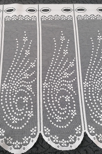 Ólomüveg függöny - jacquard DD966