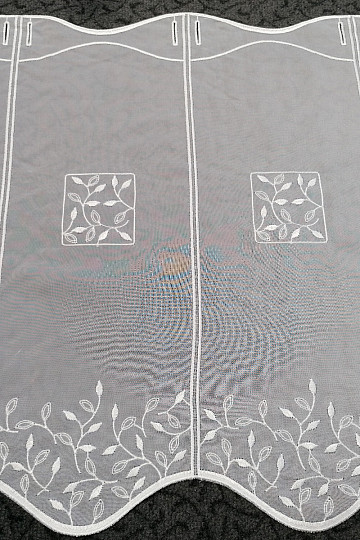 Ólomüveg függöny - voile hímzéssel 550/045