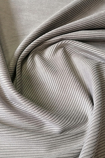 kárpit szövet RIB PEWTER világos bézs