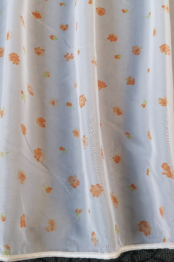 Rövid voile függöny 80 cm