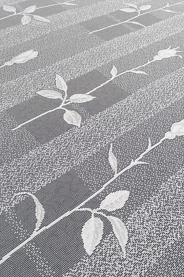 Jacquard függöny 300 cm tulipán