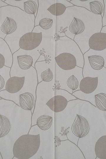 Dekoratív függöny Virágok bézs 135x250 cm