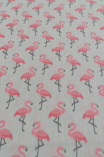 Dekoratív szövet FLAMINGO gris