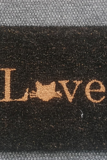 Mat LOVE fekete