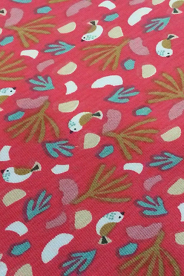 Pamut kötött BIRDS LIPO