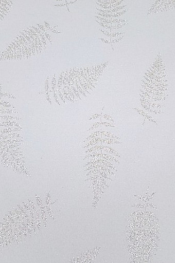 Karácsonyi terítők és sálak LEVELEK I natur ezüst