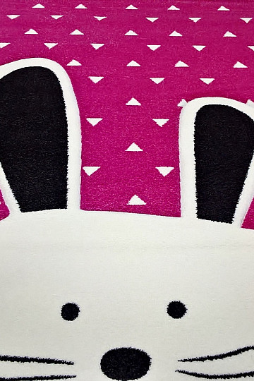 Gyerek darab szőnyeg PASTEL Bunny rózsaszín