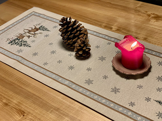 Gobelin terítő és kendő DEER ROMANCE