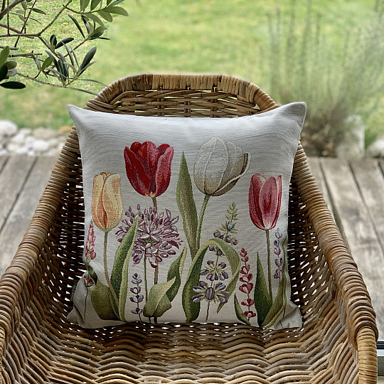 Gobelin párnahuzat TULIP SPRING III