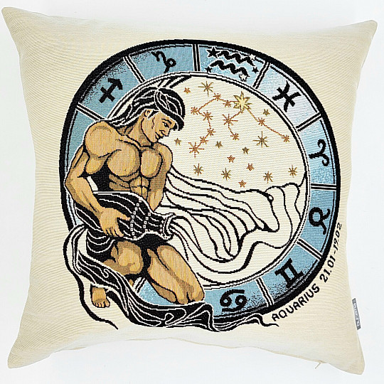 Gobelin párnahuzat AQUARIUS