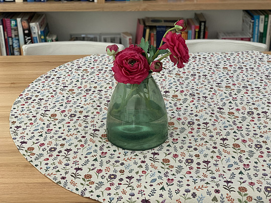 Gobelin kerek GARDEN