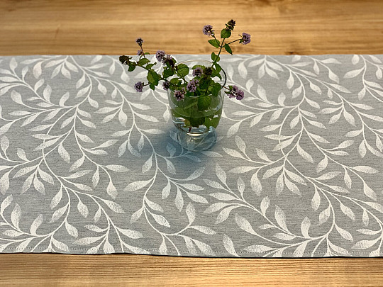 Abrosz és sál NIGHT LEAFS szürke