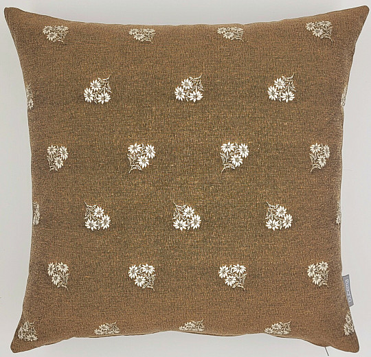 Dekoratív burkolat ALPESI VIRÁGOK jacquard BARNA