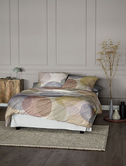 IRISETTE luxus flanel ágynemű ZOBEL 8553-50 COLOR WHEELS