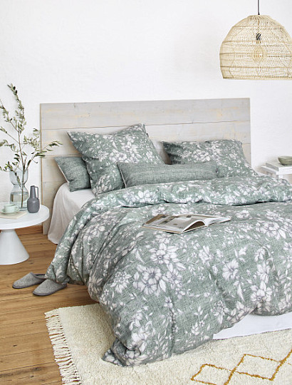 IRISETTE luxus flanel ágynemű ZOBEL 8558-30 mentol