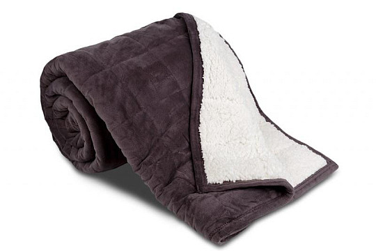 Mikroszálas takaró EXTRA SOFT bárányöltés ANTRACIT