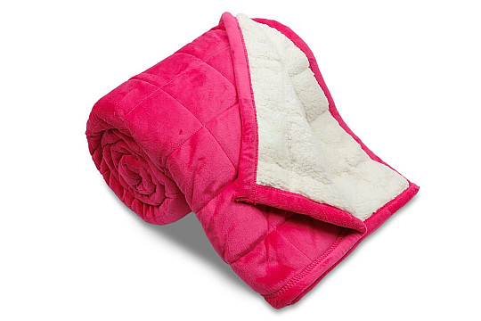 Mikroszálas takaró EXTRA SOFT bárányöltés RÓZSASZÍN