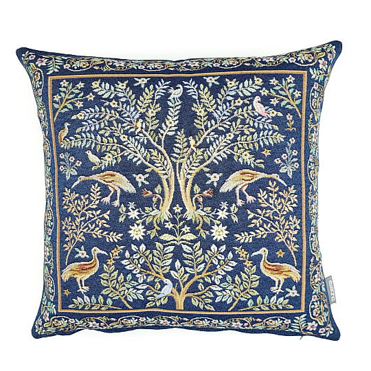 Gobelin párnahuzat WILLIAM MORRIS kék