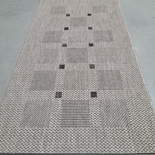 Szőnyegbouclé FLOORLUX 20079/04 pöttyös ezüst -fekete