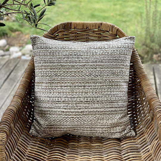 Gobelin párnahuzat GLADIS STRIPE bézs