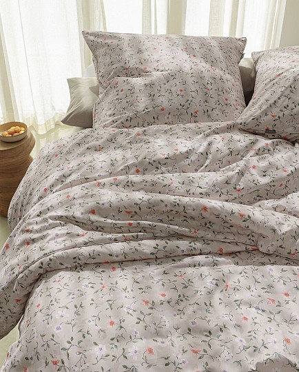 IRISETTE luxus pamut szatén TOKIO 8567-80 NATUR