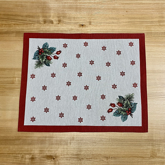 Karácsonyi alátét KARÁCSONYI GYERTYA