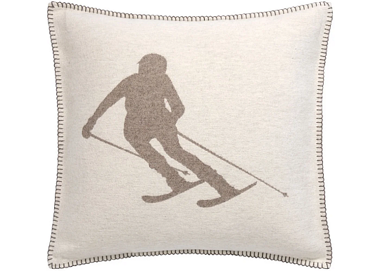 Dekoratív huzat DF LUCA SKIER BEIGE