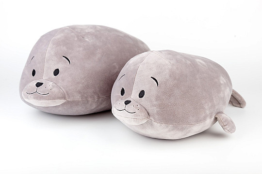 SPANDEX SEAL szürke párna