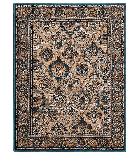 Luxus gyapjú szőnyeg ISFAHAN Forenza smaragdzöld/smaragdzöld