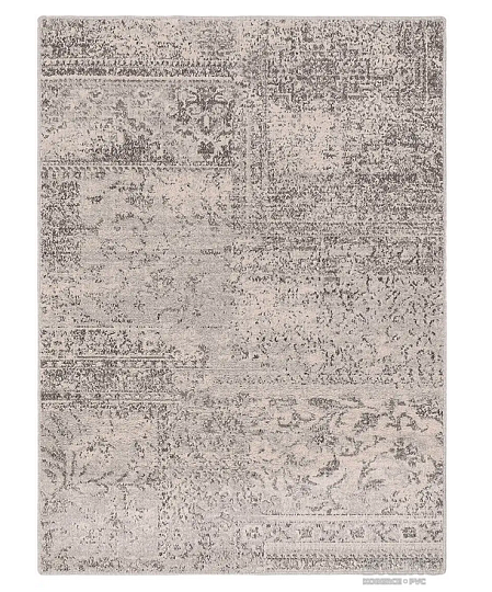 Luxus gyapjú szőnyeg ISFAHAN Korist szürke