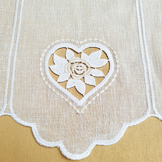 Ólomüveg függöny SZÍV BÉZS