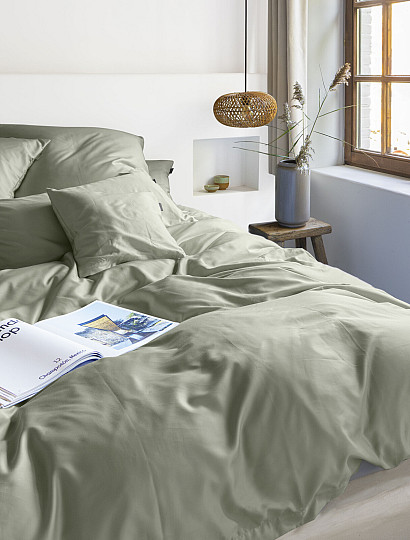 IRISETTE luxus pamutszatén PARIS 8000-32 SAGE