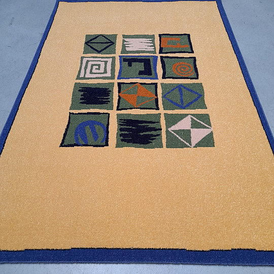 Modern geo darab szőnyeg