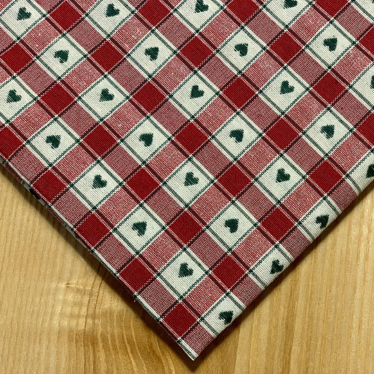 MAXI CORET terítő és sál piros