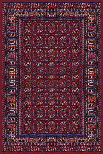 darab szőnyeg SOLID 15 piros