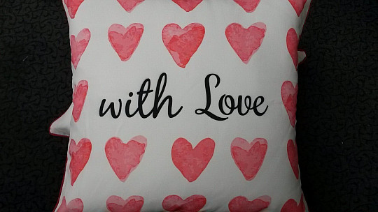 Dekoratív párnahuzat LOVE 4