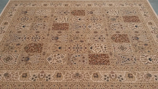 Gyapjú klasszikus szőnyeg DIAMOND ORIENT krémkazetta