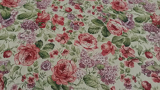 Gobelin terítő és sál VIOLETA