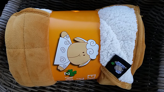 mikroszálas takaró EXTRA SOFT SHEEP varrás okr