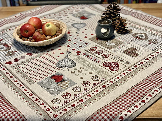 Gobelin terítő és sál A TERMÉSZET SZÍVE