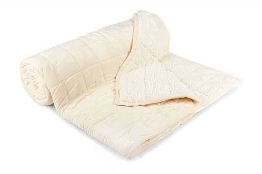 mikroszálas takaró EXTRA SOFT SHEEP krémvarrás